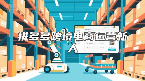 拼多多跨境电商运营新人