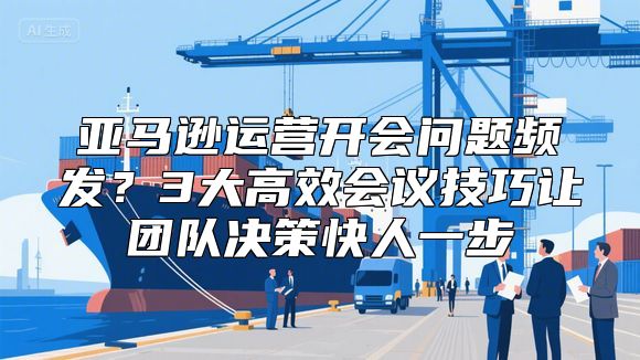 亚马逊运营开会问题频发？3大高效会议技巧让团队决策快人一步
