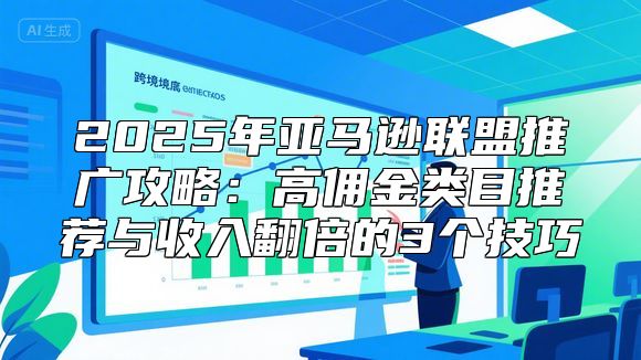 2025年亚马逊联盟推广攻略：高佣金类目推荐与收入翻倍的3个技巧