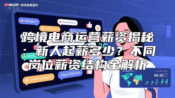 跨境电商运营薪资揭秘：新人起薪多少？不同岗位薪资结构全解析