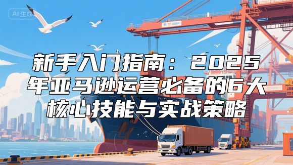 新手入门指南：2025年亚马逊运营必备的6大核心技能与实战策略