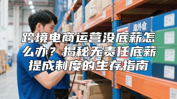 跨境电商运营没底薪怎么办？揭秘无责任底薪提成制度的生存指南
