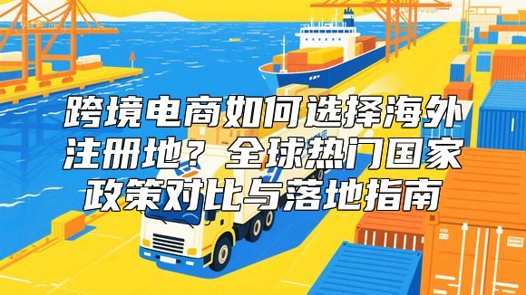 跨境电商如何选择海外注册地？全球热门国家政策对比与落地指南
