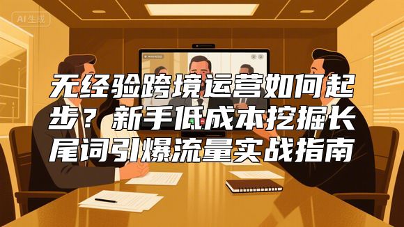 无经验跨境运营如何起步？新手低成本挖掘长尾词引爆流量实战指南