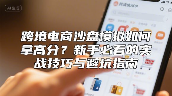 跨境电商沙盘模拟如何拿高分？新手必看的实战技巧与避坑指南