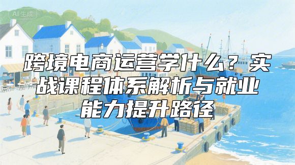 跨境电商运营学什么？实战课程体系解析与就业能力提升路径