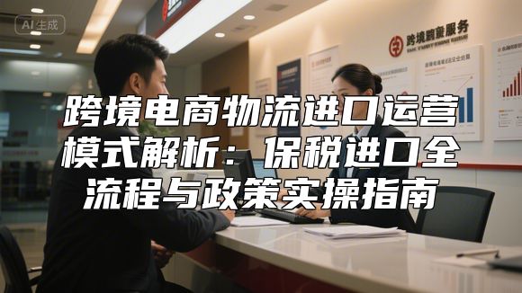 跨境电商物流进口运营模式解析：保税进口全流程与政策实操指南