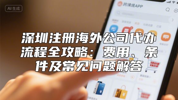 深圳注册海外公司代办流程全攻略：费用、条件及常见问题解答
