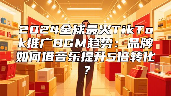 2024全球最火TikTok推广BGM趋势：品牌如何借音乐提升5倍转化？