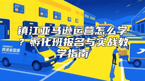 镇江亚马逊运营怎么学？孵化班报名与实战教学指南