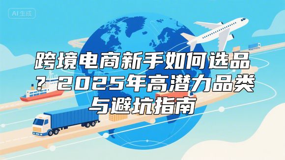 跨境电商新手如何选品？2025年高潜力品类与避坑指南
