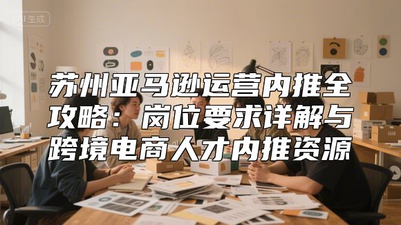 苏州亚马逊运营内推全攻略：岗位要求详解与跨境电商人才内推资源