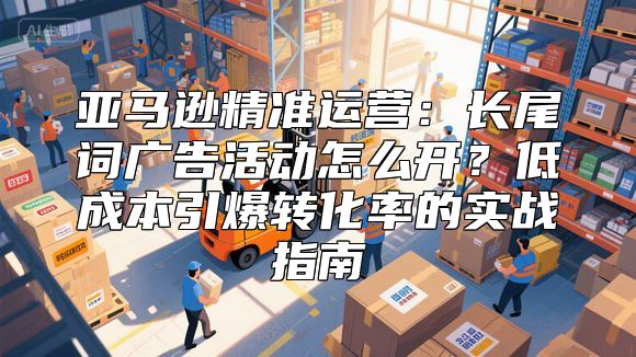 亚马逊精准运营：长尾词广告活动怎么开？低成本引爆转化率的实战指南