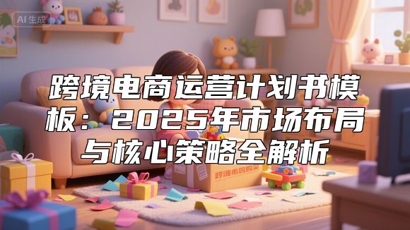 跨境电商运营计划书模板：2025年市场布局与核心策略全解析