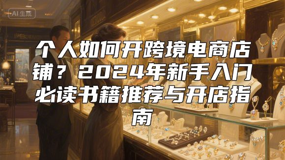 个人如何开跨境电商店铺？2024年新手入门必读书籍推荐与开店指南