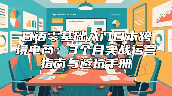 日语零基础入门日本跨境电商：3个月实战运营指南与避坑手册