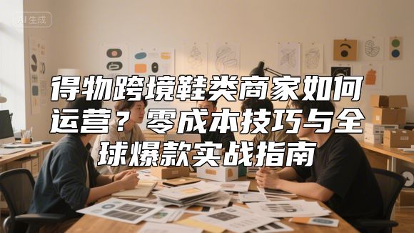 得物跨境鞋类商家如何运营？零成本技巧与全球爆款实战指南