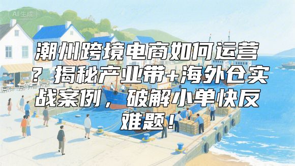潮州跨境电商如何运营？揭秘产业带+海外仓实战案例，破解小单快反难题！