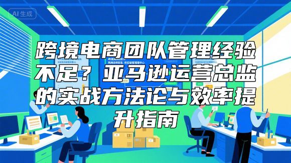 跨境电商团队管理经验不足？亚马逊运营总监的实战方法论与效率提升指南