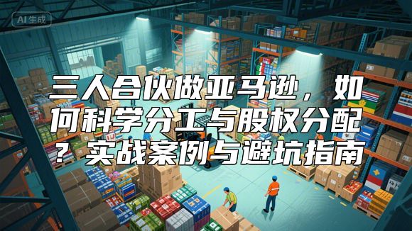 三人合伙做亚马逊，如何科学分工与股权分配？实战案例与避坑指南