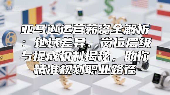 亚马逊运营薪资全解析：地域差异、岗位层级与提成机制揭秘，助你精准规划职业路径