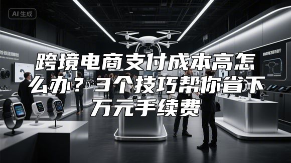 跨境电商支付成本高怎么办？3个技巧帮你省下万元手续费