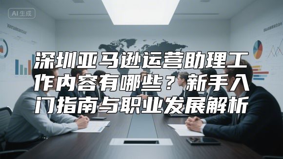 深圳亚马逊运营助理工作内容有哪些？新手入门指南与职业发展解析