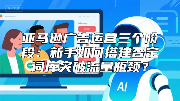 亚马逊广告运营三个阶段：新手如何搭建否定词库突破流量瓶颈？