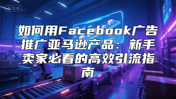 如何用Facebook广告推广亚马逊产品：新手卖家必看的高效引流指南