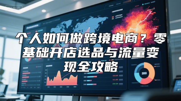 个人如何做跨境电商？零基础开店选品与流量变现全攻略