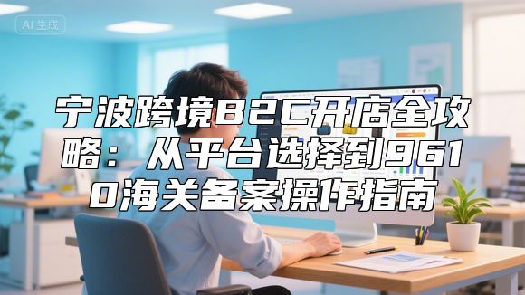 宁波跨境B2C开店全攻略：从平台选择到9610海关备案操作指南