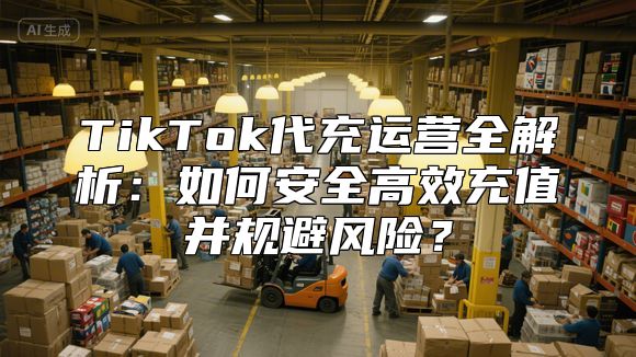 TikTok代充运营全解析：如何安全高效充值并规避风险？