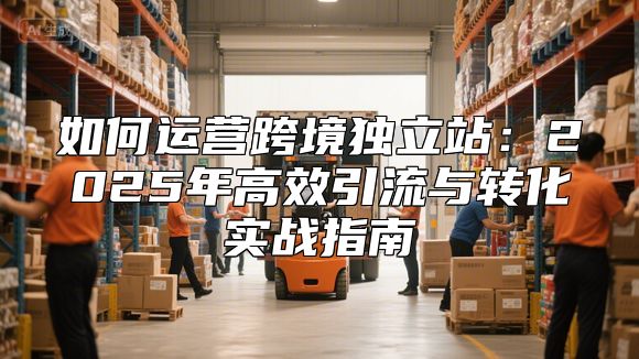 如何运营跨境独立站：2025年高效引流与转化实战指南