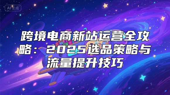 跨境电商新站运营全攻略：2025选品策略与流量提升技巧