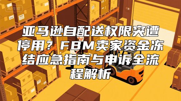 亚马逊自配送权限突遭停用？FBM卖家资金冻结应急指南与申诉全流程解析