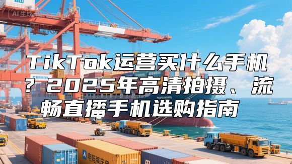 TikTok运营买什么手机？2025年高清拍摄、流畅直播手机选购指南​​