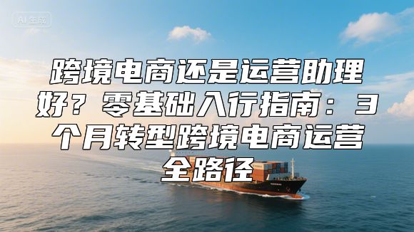 跨境电商还是运营助理好？零基础入行指南：3个月转型跨境电商运营全路径