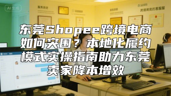 东莞Shopee跨境电商如何突围？本地化履约模式实操指南助力东莞卖家降本增效
