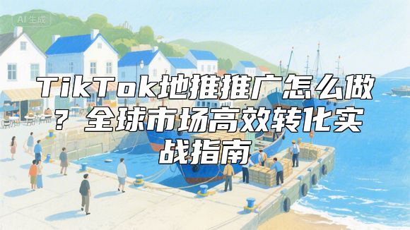 TikTok地推推广怎么做？全球市场高效转化实战指南