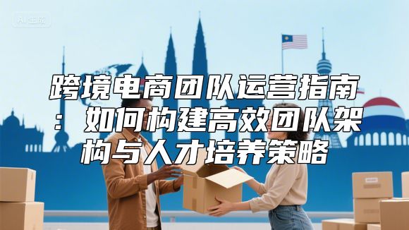 跨境电商团队运营指南：如何构建高效团队架构与人才培养策略