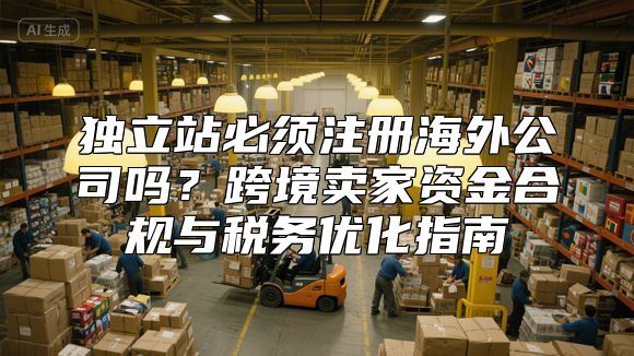 独立站必须注册海外公司吗？跨境卖家资金合规与税务优化指南