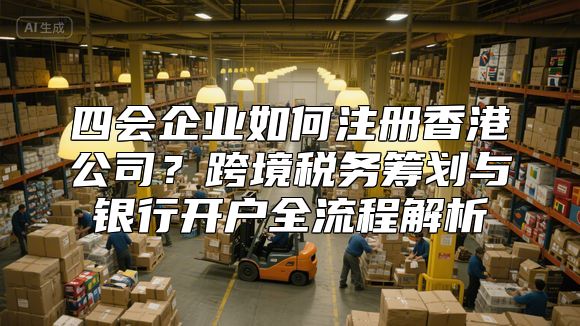 四会企业如何注册香港公司？跨境税务筹划与银行开户全流程解析