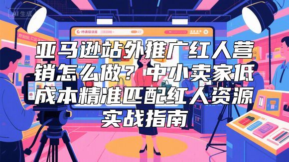 亚马逊站外推广红人营销怎么做？中小卖家低成本精准匹配红人资源实战指南