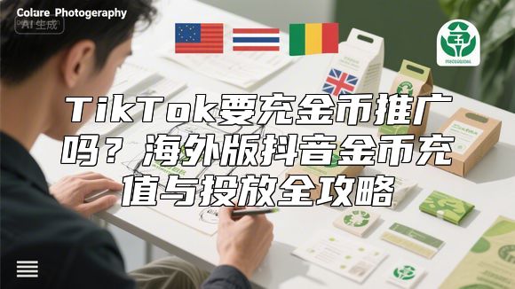 TikTok要充金币推广吗？海外版抖音金币充值与投放全攻略
