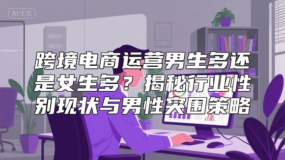 跨境电商运营男生多还是女生多？揭秘行业性别现状与男性突围策略