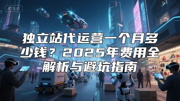 独立站代运营一个月多少钱？2025年费用全解析与避坑指南