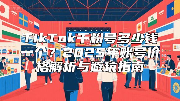TikTok千粉号多少钱一个？2025年账号价格解析与避坑指南