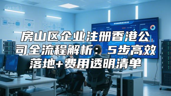 房山区企业注册香港公司全流程解析：5步高效落地+费用透明清单