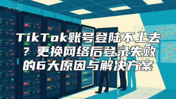 TikTok账号登陆不上去？更换网络后登录失败的6大原因与解决方案