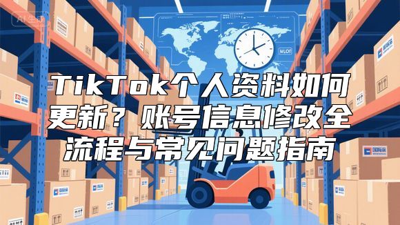 TikTok个人资料如何更新？账号信息修改全流程与常见问题指南
